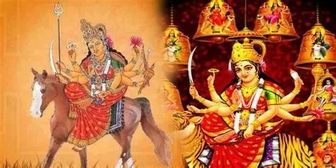 घोड़े पर सवार मां दुर्गा, शुभ संकेतों का समावेश, धार्मिक, मां दुर्गा, ज्योतिषीय व्याख्याएं, चैत्र नवरात्रि 2024, घोड़ा वीरता का प्रतीक, Maa Durga riding a horse, auspicious signs, religious, Maa Durga, astrological interpretations, Chaitra Navratri 2024, horse symbol of valor,
