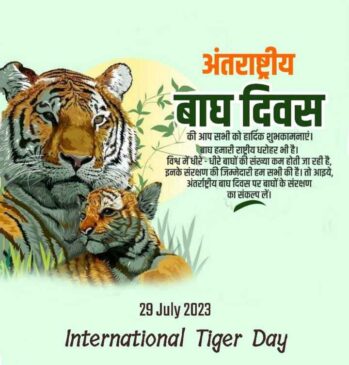 अंतर्राष्ट्रीय बाघ दिवस, 29 जुलाई, 10 प्रसिद्ध बाघ-बाघिन, घटती संख्या, International Tiger Day, July 29, 10 famous tigers and tigresses, decreasing numbers, 